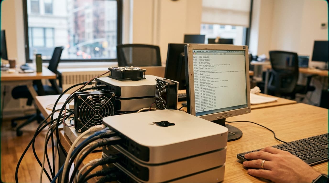 Mac mini becomes key AI hardware