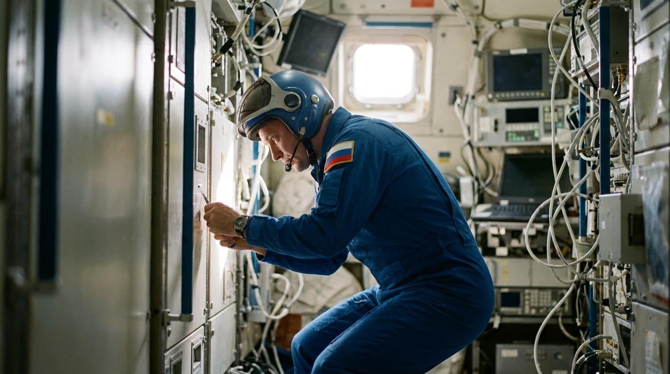 Serious Cracks on Space Station Prompt Emergency Action
