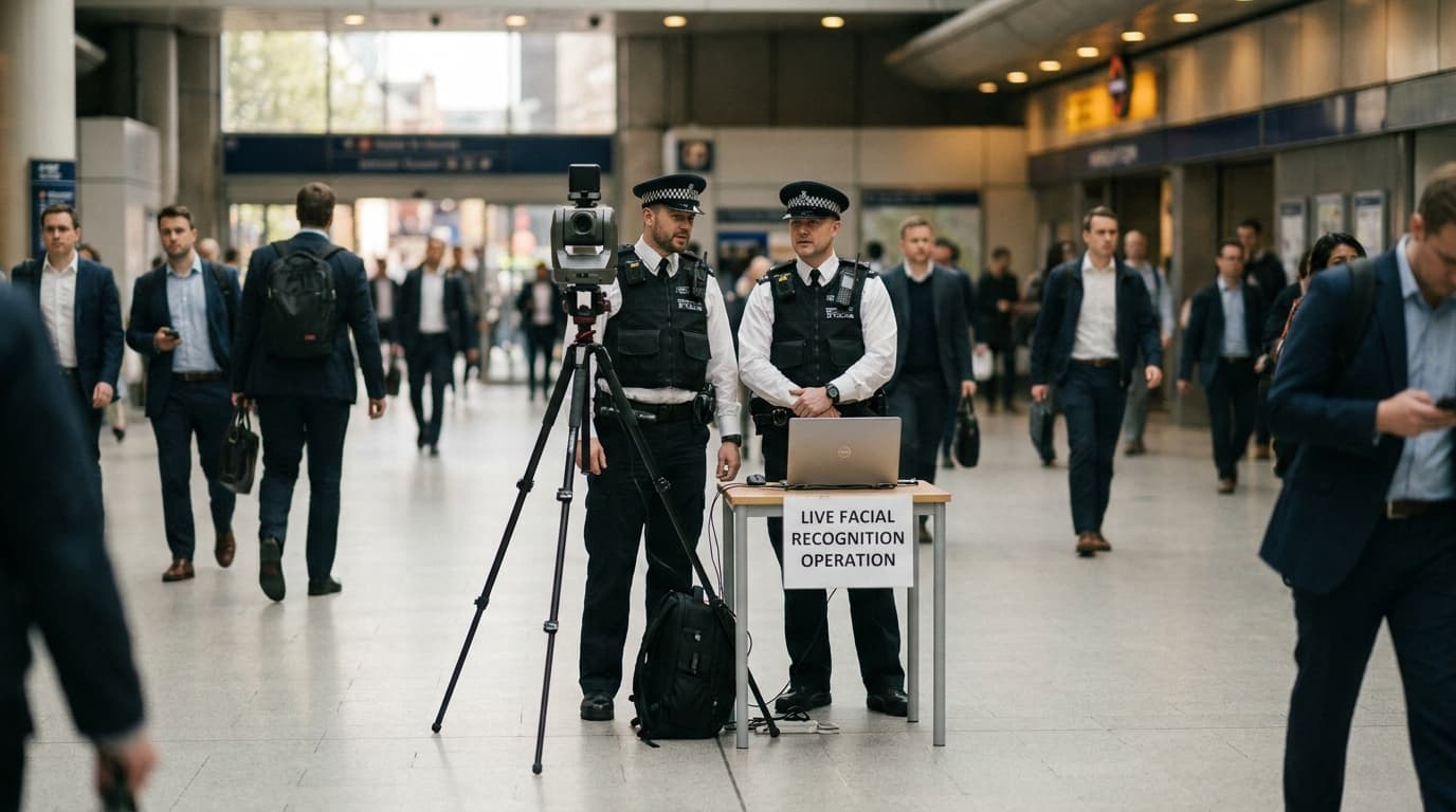 London Police Begin Live Face Scans on the Tube