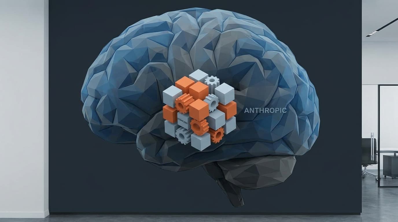 Abstract image representing Anthropic's acquisition of the developer tool startup Stainless.