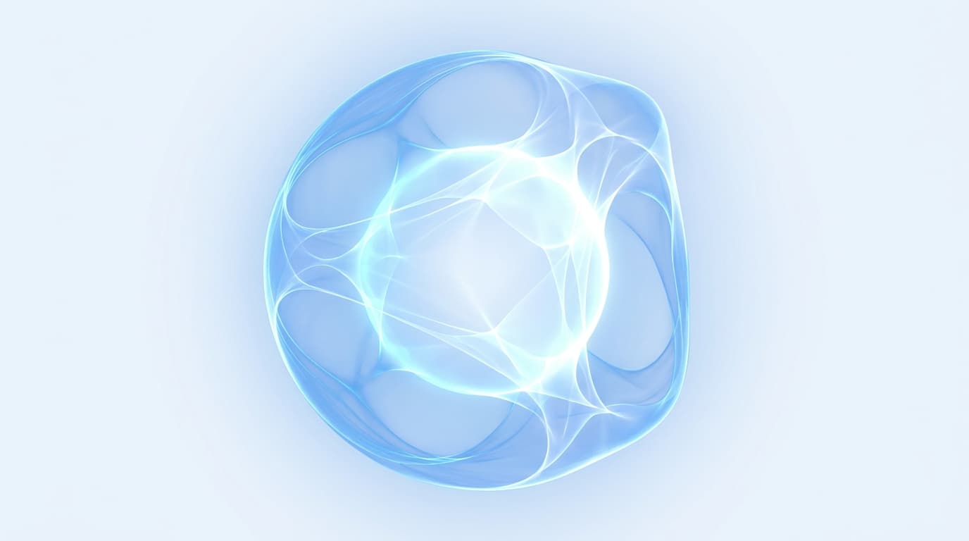 Abstract visualization of an elastic system expanding to prevent an overload, symbolizing Vercel's new memory management for builds.