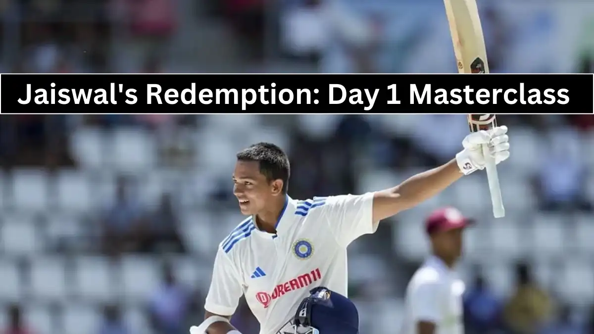 2nd Test Day 1 Patidar's Exit Can't Steal Yashasvi's Bat Near 150