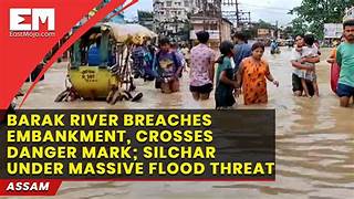 India Weather News Live: Major Rivers Flowing Above Danger Mark in Assam, 24 Lakh Affected Severe Flood Situation in Assam