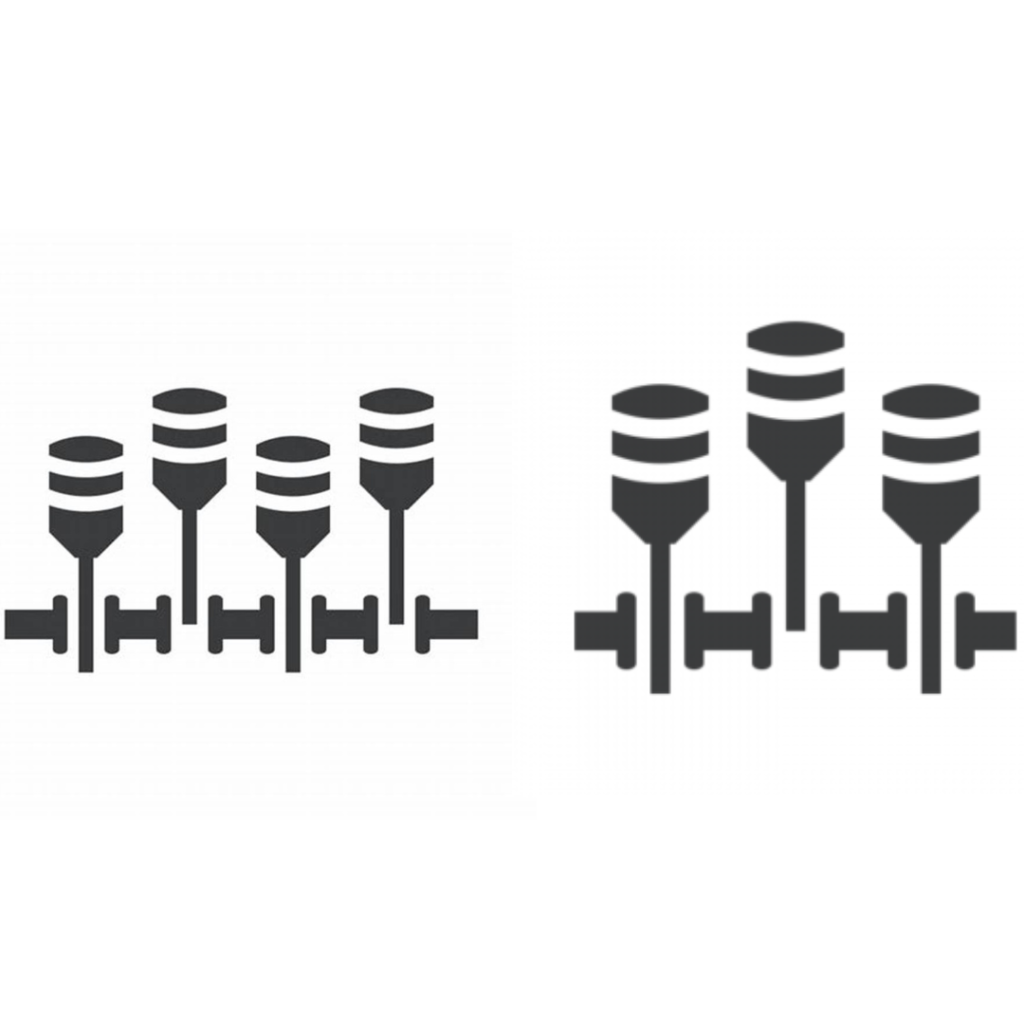 Basic idea of 3 and 4 cylinder engines