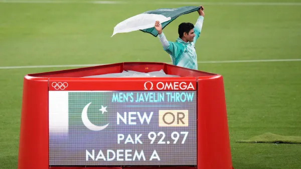 Arshad Nadeem,the Gold winner