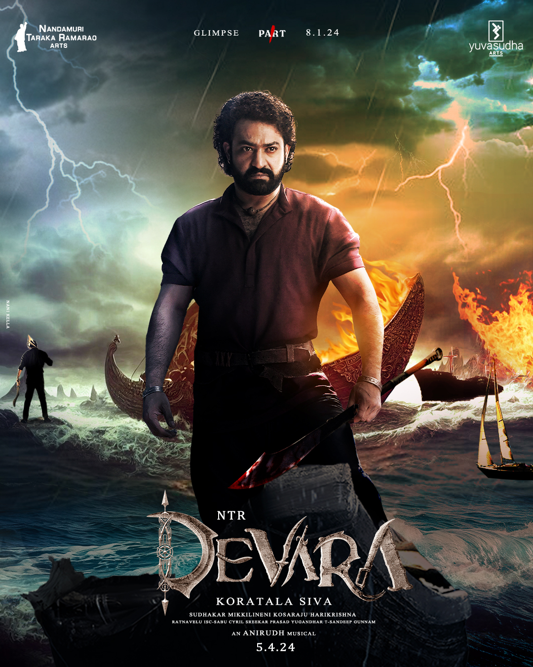 Devara Box Office Day 1 Advance Booking (2 Days Left): Historic 208% Growth in 24 Hours, Achieves 2nd Highest Pre-Sales of 2024, Surpassing The GOAT!