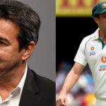 Wasim Akram with pat cummins