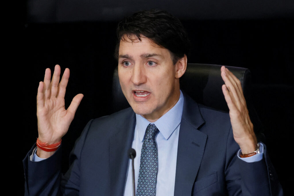 Canada's Prime Minister Justin Trudeau on hardeep singh nijjar