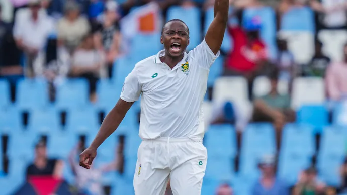 South African fast bowler Kagiso Rabada claimed his 300th wicket, while Wiaan Mulder took three more, as Bangladesh collapsed to 60-6 by lunch on the first day of the opening Test in Mirpur.