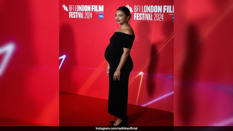 Radhika Apte announced her pregnancy in style at the BFI London