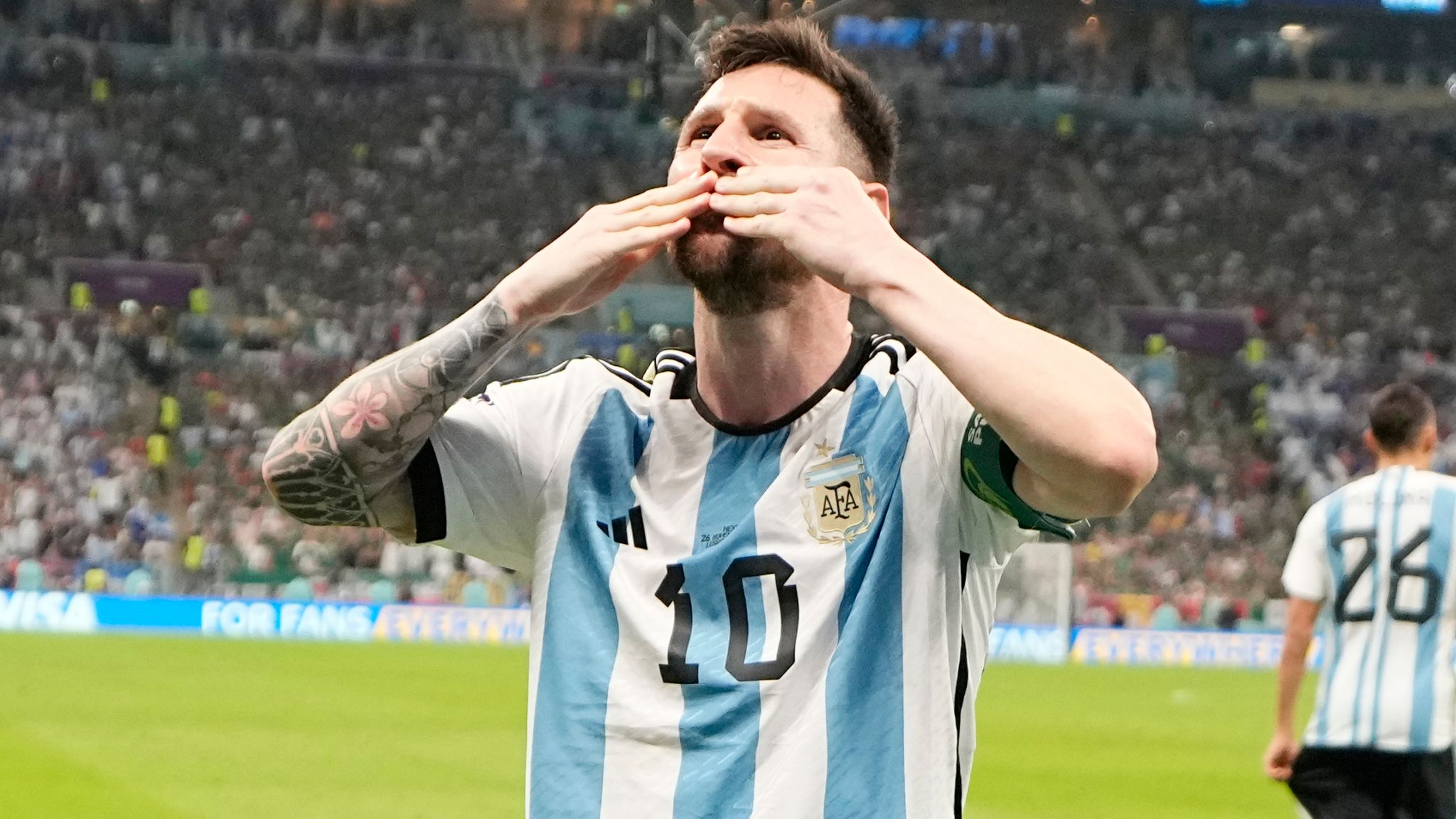 Lionel Messi. He's had a fantastic Copa America again and he is still playing at real high level," Kane said
