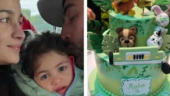 Raha Kapoor's second birthday celebration was a safari-themed affair, full of wild animals and cartoon characters, shared by her aunt Pooja Bhatt.