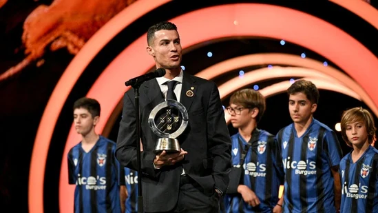 Cristiano Ronaldo Adds Another Feather to His Cap, Awarded Platinum Quinas Trophy by Portuguese Football Federation