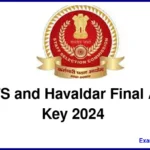 SSC MTS & Havaldar 2024 Answer Key