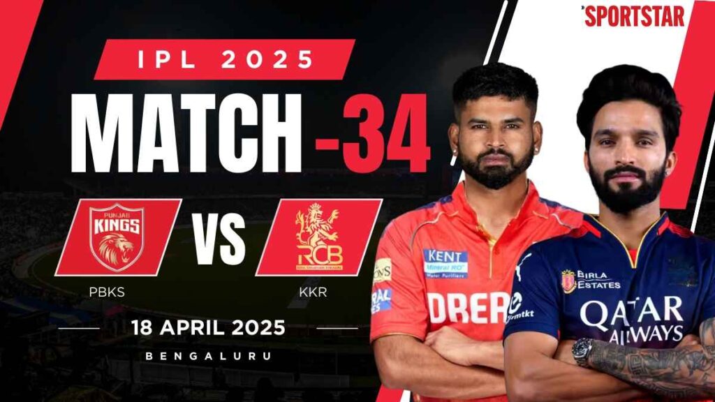 RCB vs PBKS 2025 