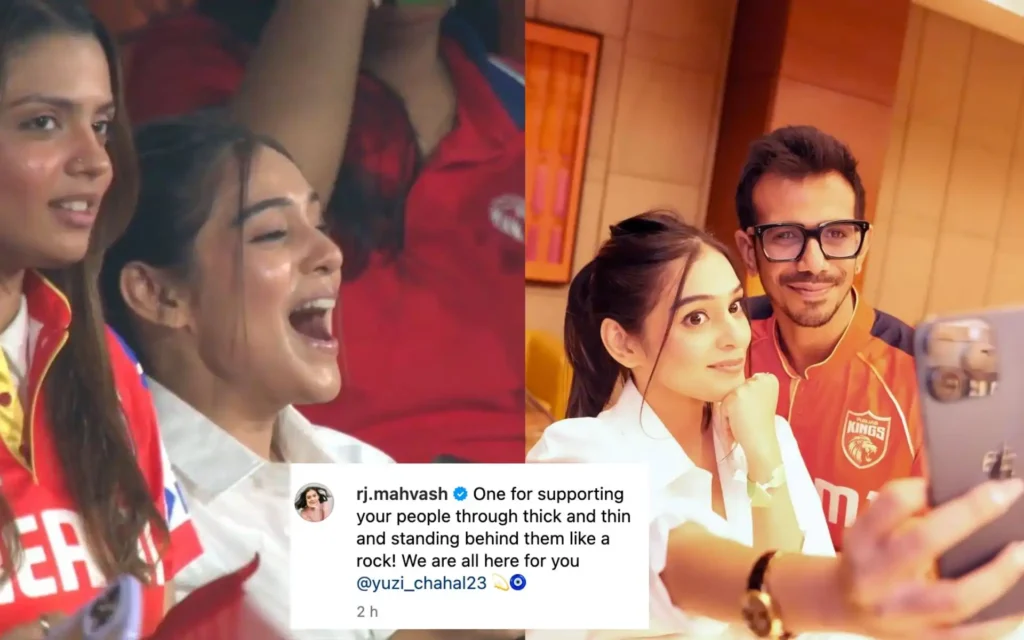 Dhanashree Reacts as Yuzvendra Chahal's Pics with RJ Mahvash Go Viral