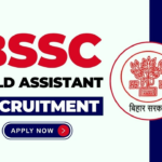 BSSC Field Assistant Recruitment 2025