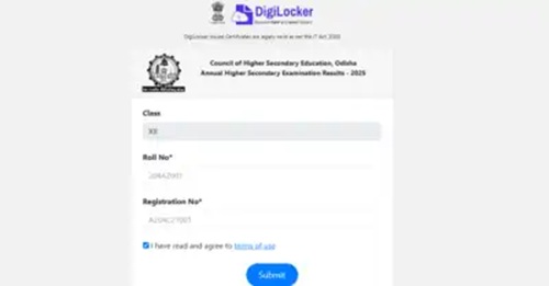 CHSE Odisha Class 12 Result 2025