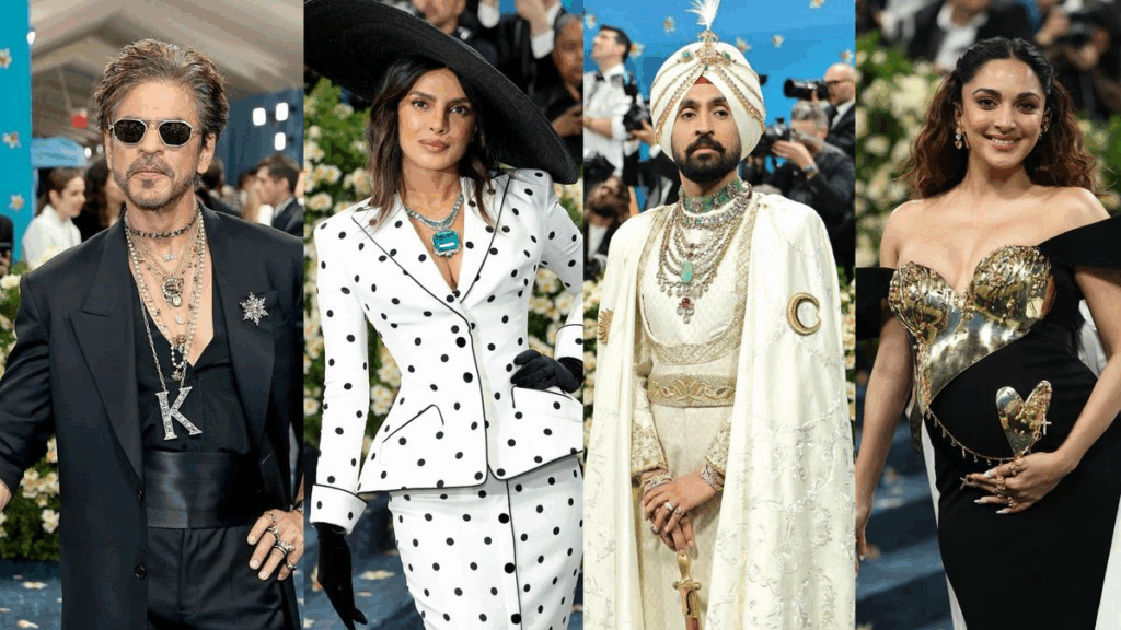 Indian Celebrities Shine Bright at Met Gala 2025