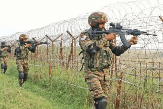 BSF destroys terror launch pad