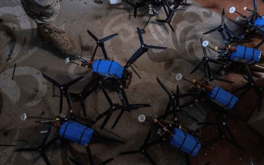 Ukraine drone attack