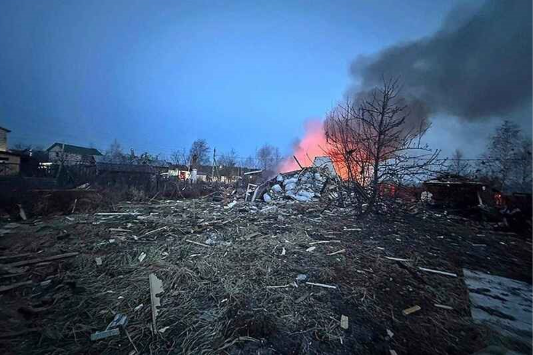 drone strikes in Russia