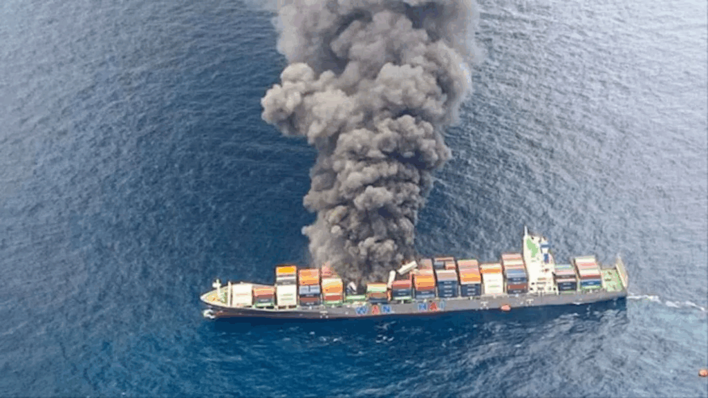 China Thanks India for Swift Rescue of Fire-Hit Cargo Ship