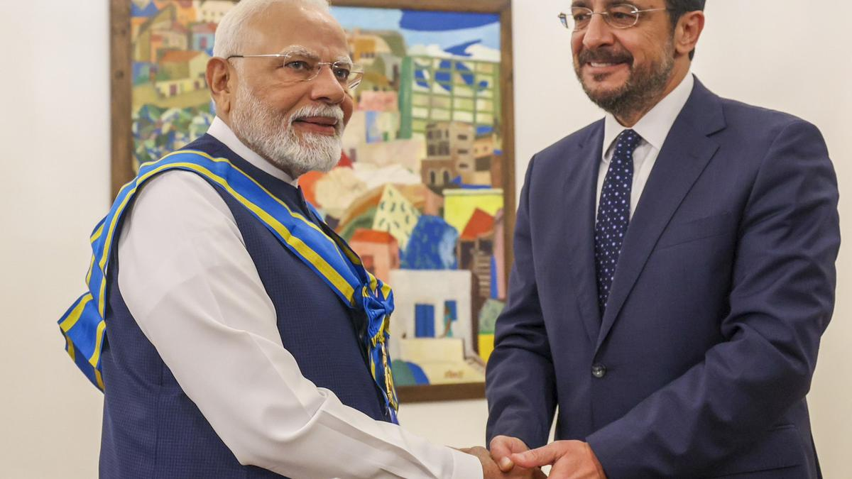 PM Modi Honoured with Cyprus’s Grand Cross of the Order of Makarios III