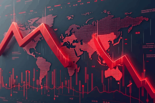 Stock Market Fall: Sensex Falls 511 Points – Nifty Below 25,000