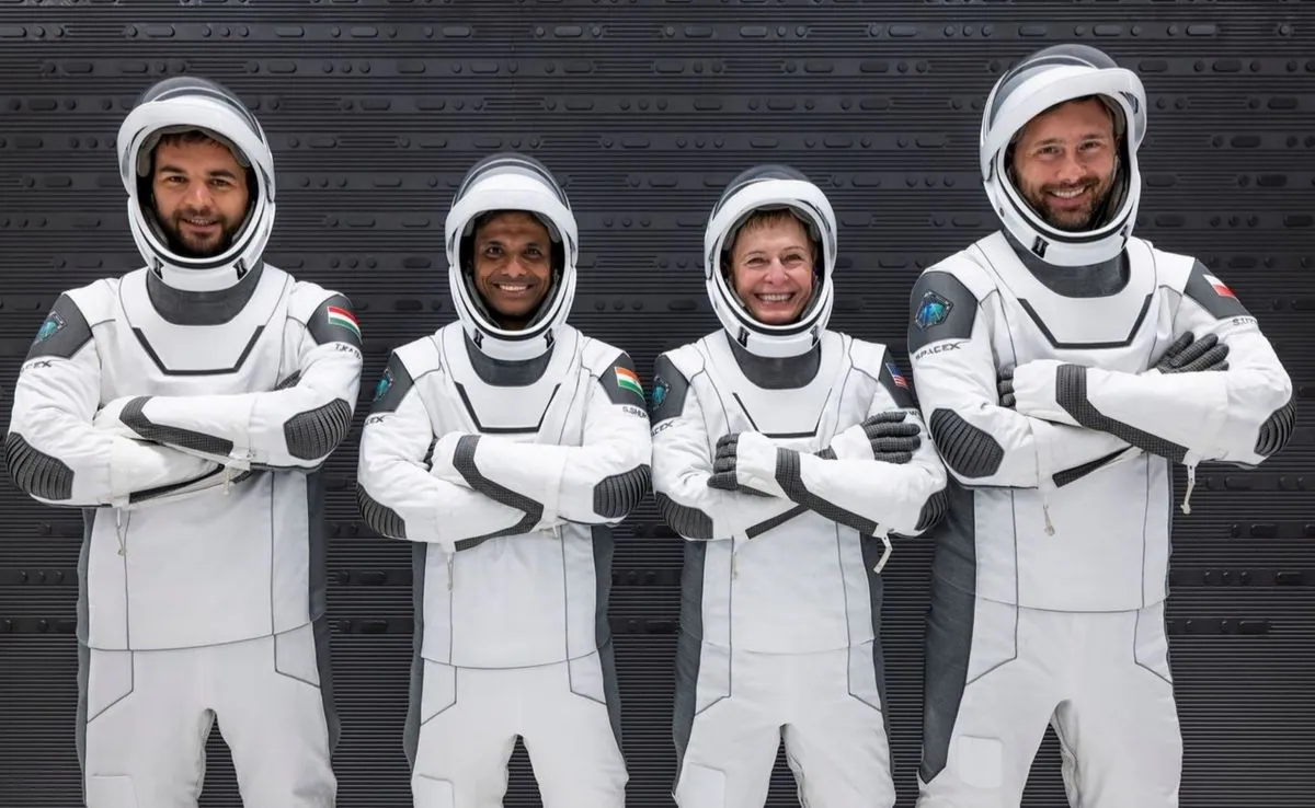 Shubhanshu Shukla Makes History with Axiom-4 Mission