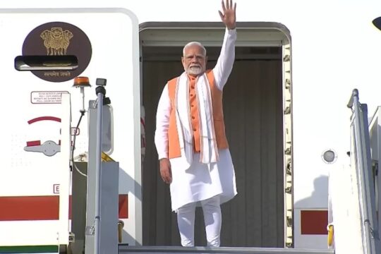 PM Modi Begins 5-Nation Tour