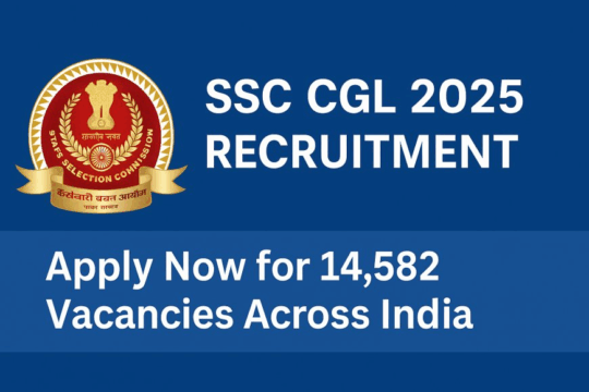 SSC CGL 2025 Deadline Nears: Apply for 14,582 Vacancies