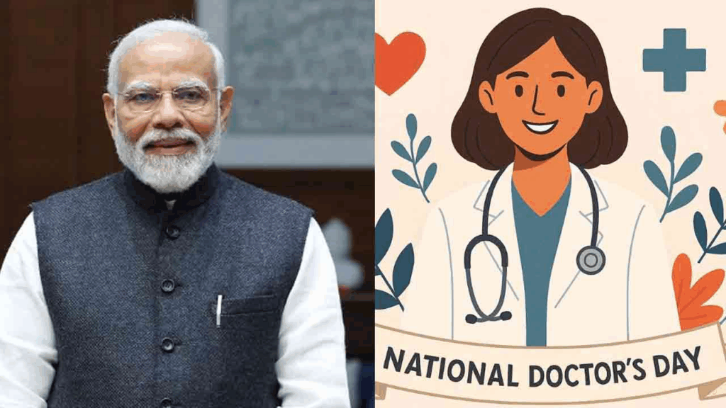 PM Modi Honors Doctors on National Doctors Day 2025