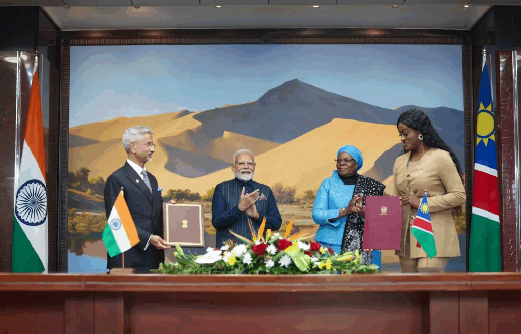 India and Namibia Strengthen Ties Amid Challenges