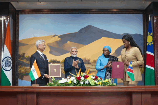 India and Namibia Strengthen Ties Amid Challenges