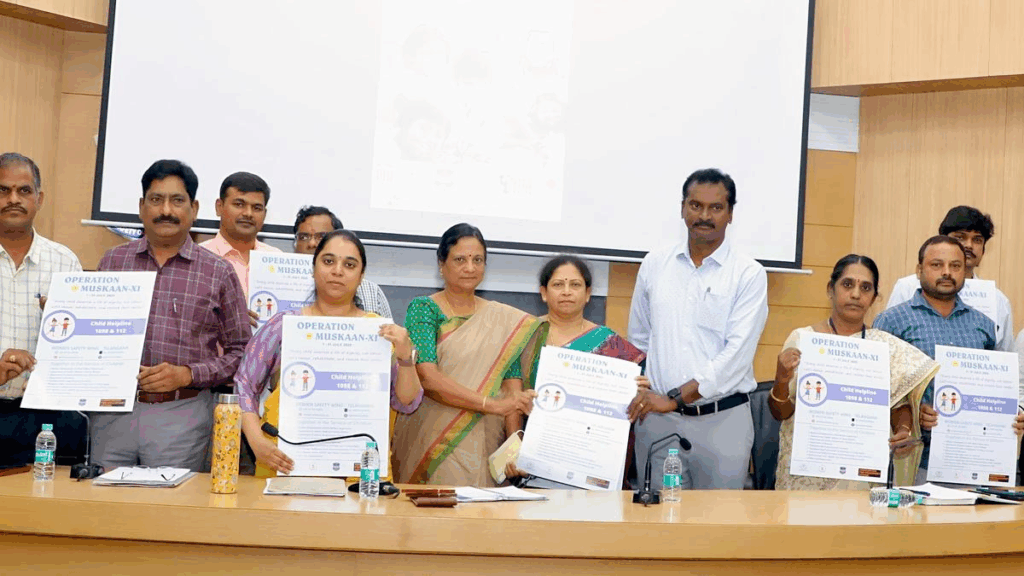 OPERATION MUSKAAN XI: TELANGANA POLICE RESCUE AROUND 7,600 CHILDREN 